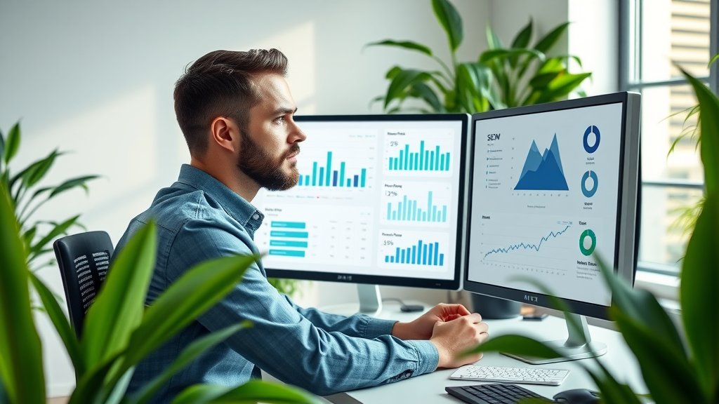 Digital marketer optimizing negative review response for SEO and online reputation